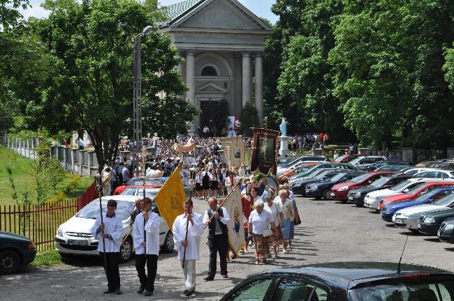 Boże Ciało w Opinogórze