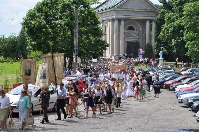 Boże Ciało w Opinogórze