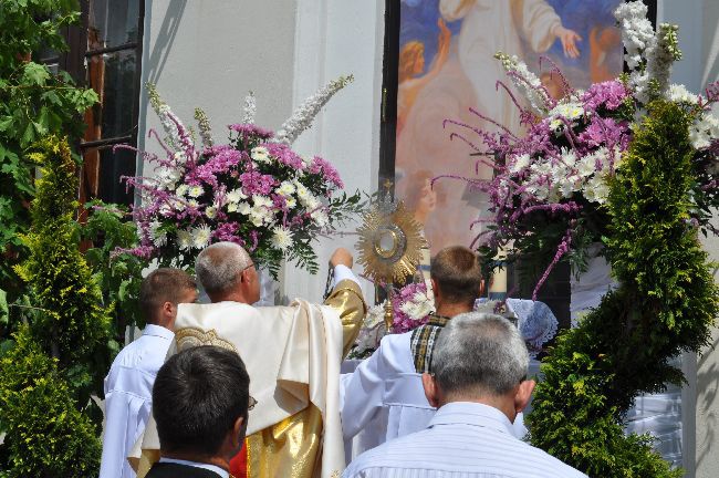 Boże Ciało w Opinogórze