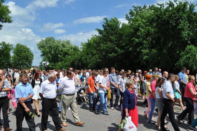 Boże Ciało w Opinogórze