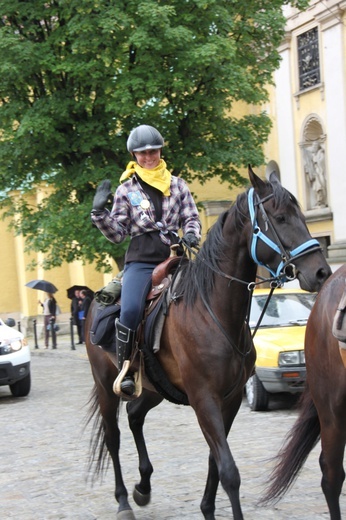 Początek konnej pielgrzymki