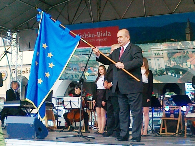 Bielsko-Biała ma flagę Europy