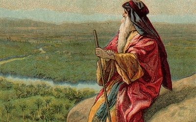 Mojżesz ogląda ziemię obiecaną