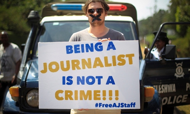 Być dziennikarzem to nie przestępstwo