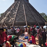 Bazylika w Namugongo wybudowana w miejscu męczeństwa św. Karola Lwangi