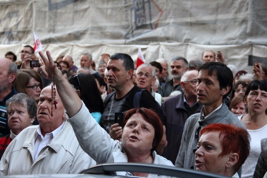 Protest przeciwko "Golgota Picnic"