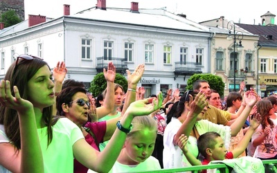 Koncert stał się czasem uwielbienia Boga