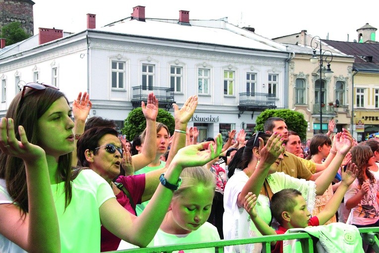 Koncert stał się czasem uwielbienia Boga