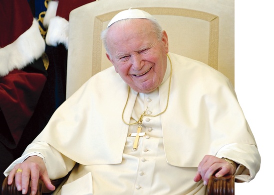 Jan Paweł II to ekstraklasa  świętych uśmiechniętych. Swoimi żartami podbijał nasze serca 