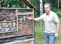 Ireneusz Hebda i jego współpracownicy ze Stobrawskiego  Parku Krajobrazowego chętnie opowiedzą o miejscowej przyrodzie 