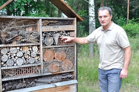 Ireneusz Hebda i jego współpracownicy ze Stobrawskiego  Parku Krajobrazowego chętnie opowiedzą o miejscowej przyrodzie 