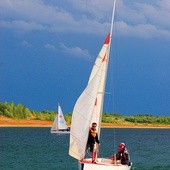Jezioro Tarnobrzeskie  to żeglarski raj