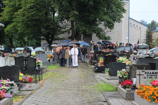 Pogrzeb śp. ks. kan. Bernarda Jarka w Pruchnej