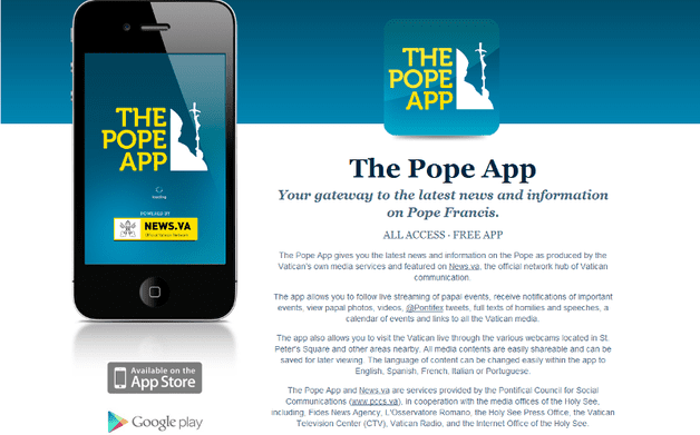 "The Pope app": nowa edycja