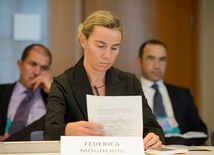 Minister Mogherini w Watykanie