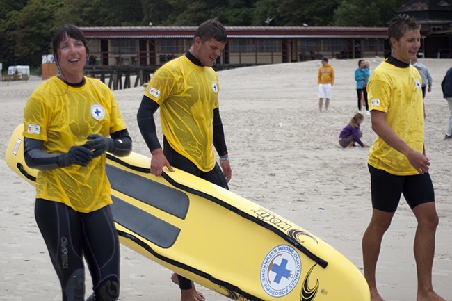 Kołobrzeska plaża z certyfikatem