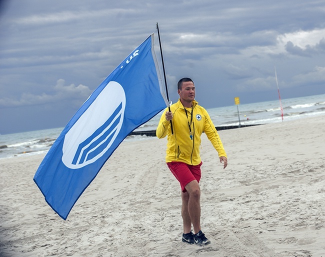 Kołobrzeska plaża z certyfikatem