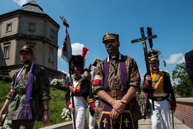 W I Ogólnopolskiej Pielgrzymce Rekonstruktorów jedynym reprezentantem diecezji był ks. Konrad Zawiślak