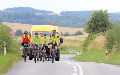  Rowerowi pielgrzymi wyruszyli 14 lipca ze Zgorzelca do Włodawy