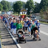 Uczestnicy zeszłorocznej gdyńskiej pielgrzymki do Częstochowy