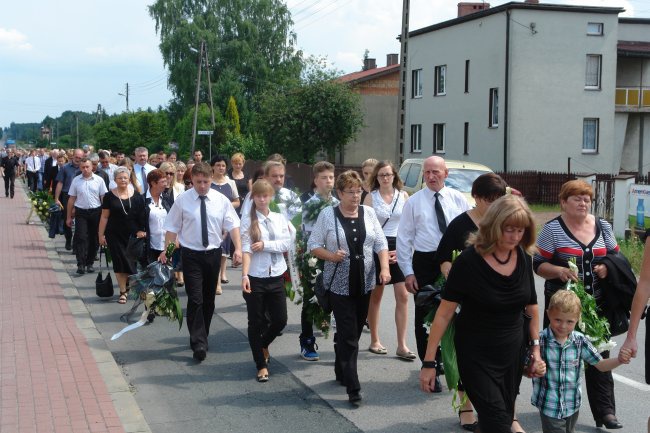 Pogrzeb ks. Klaudiusza Kłaczki