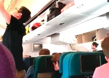 Ostatni film z pokładu strąconego boeinga?