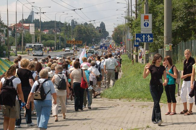 Archiwalne fotografie pielgrzymów