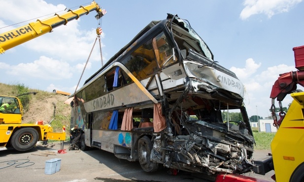 Zmarł mężczyzna z polskiego minibusa