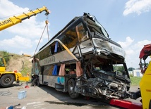 Zmarł mężczyzna z polskiego minibusa