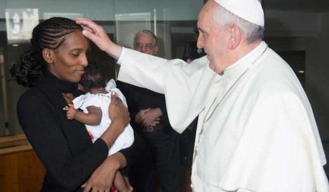 Meriam uciekła z Sudanu, odwiedziła papieża