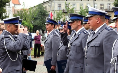 Obchody Święta Policji w Łęczycy