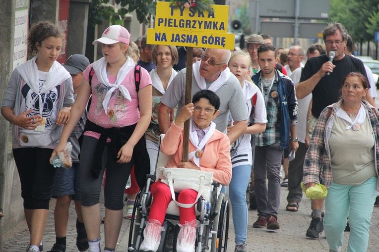 Tyska Pielgrzymka w drodze na Jasną Górę
