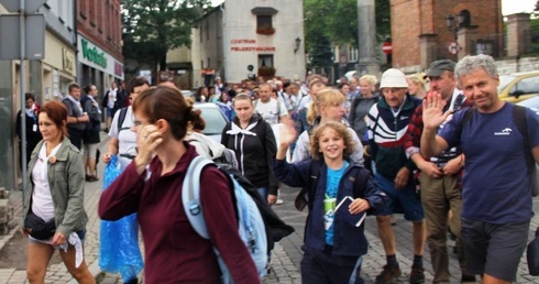 Tyska Pielgrzymka w drodze na Jasną Górę