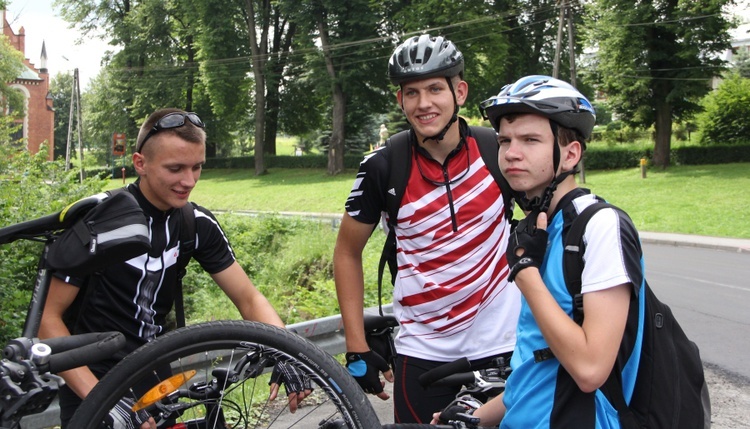 Rowerami na Jasną Górę