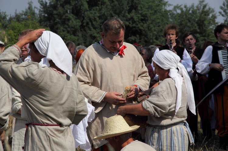 Obrzęd żniw w Maurzycach