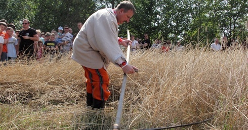 Obrzęd żniw w Maurzycach