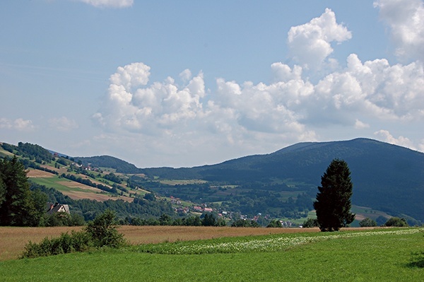  Jak tu nie powracać w Beskid Wyspowy, kiedy widoki są przepiękne...