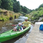  Darek Maciejarz na wycieczce z siedmioletnią córeczką Malwinką i żoną Renatą