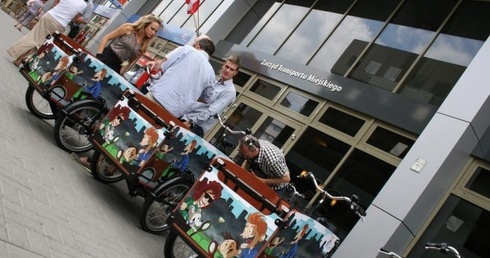 Bagażówka na dwóch kółkach 