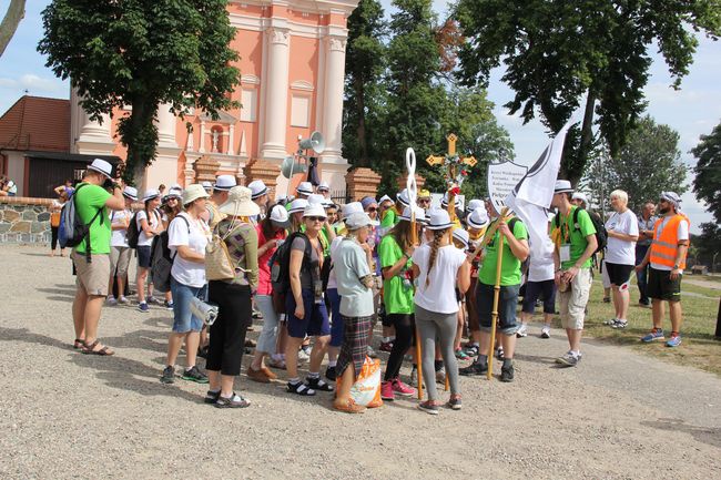 Wyjście pieszej pielgrzymi ze Skrzatusza