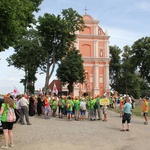 Wyjście pieszej pielgrzymi ze Skrzatusza