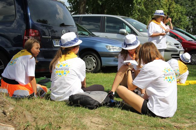 Wyjście pieszej pielgrzymi ze Skrzatusza