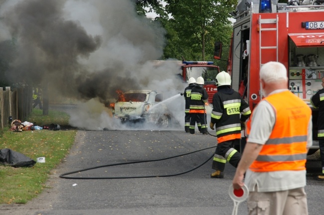 Pielgrzymi ratowali uczestników wypadku