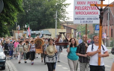 34. Piesza Pielgrzymka Wrocławska - dzień pierwszy