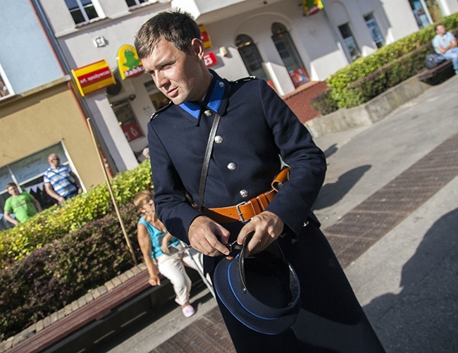 Powstańcza barykada w Koszalinie