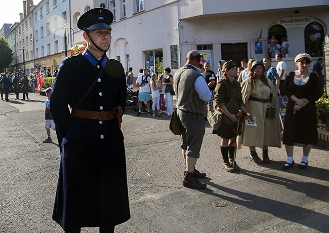 Powstańcza barykada w Koszalinie