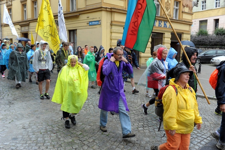 Wyjście pielgrzymki 