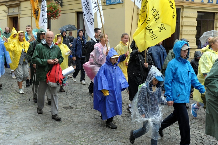 Wyjście pielgrzymki 