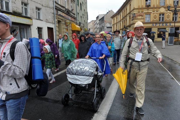 Wyjście pielgrzymki 