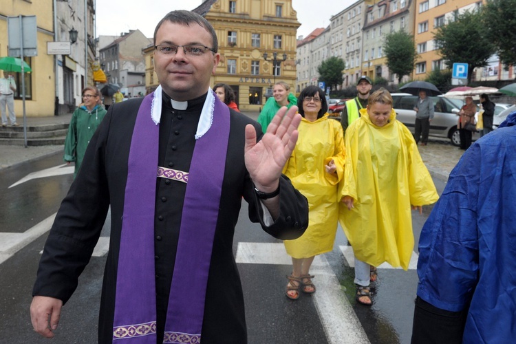 Wyjście pielgrzymki 